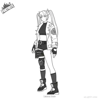 Free printable Lennox Rose 1 Coloring Page - Free PDF Printable Fortnite Coloring Sheets coloring page